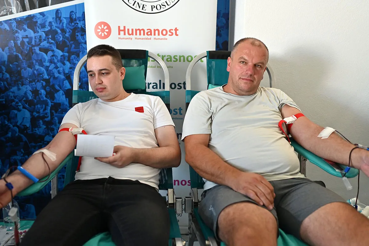 Uspješna akcija darivanja krvi u Posušju: prikupljene 23 doze