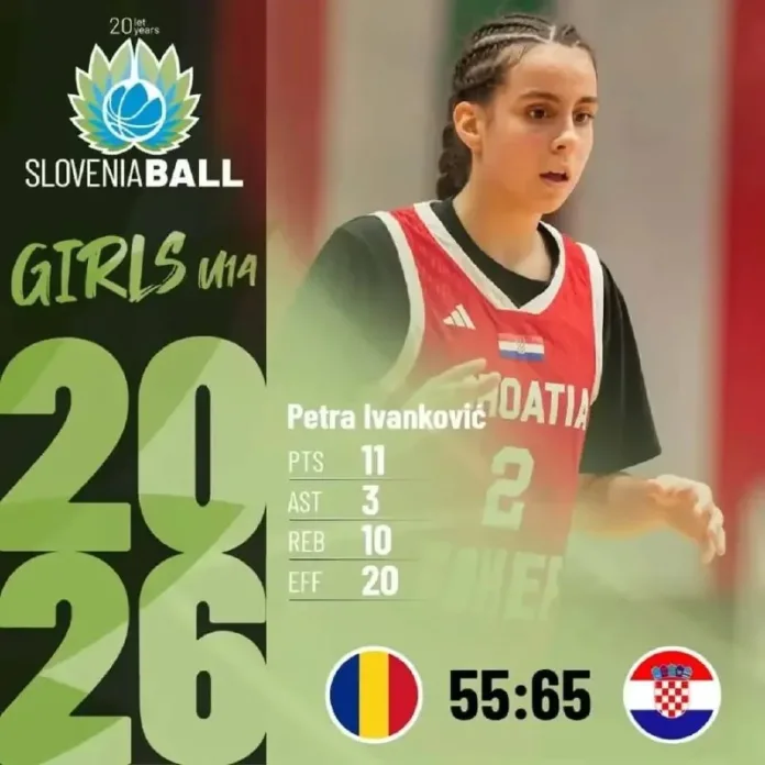 Petra Ivanković blistala za Hrvatsku na Slovenia Ballu: Double-double posuške