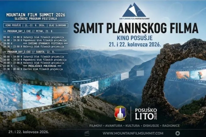 Summit planinskog filma u Posušju donosi 35 ostvarenja autora iz