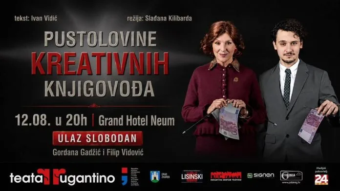 Predstava „Pustolovine kreativnih knjigovođa“ večeras u Neumu: očekuje vas večer