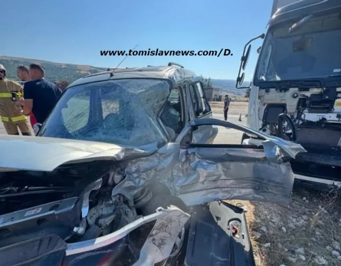 Preminuo vozač teško ozlijeđen u sudaru kod Tomislavgrada