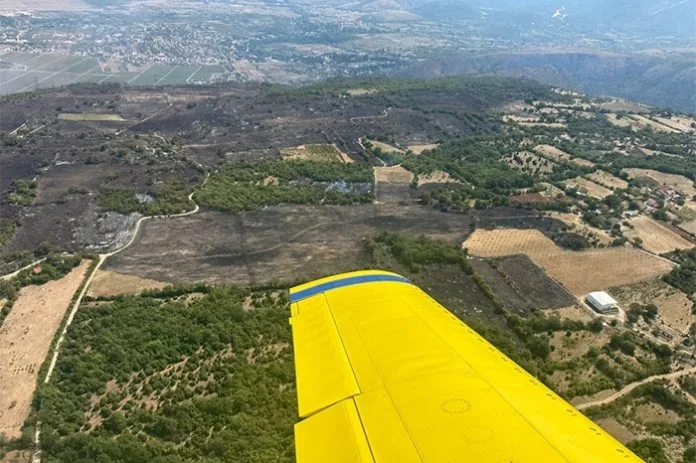 VIDEO | Air Tractori u akciji iznad Popova polja: Vatra