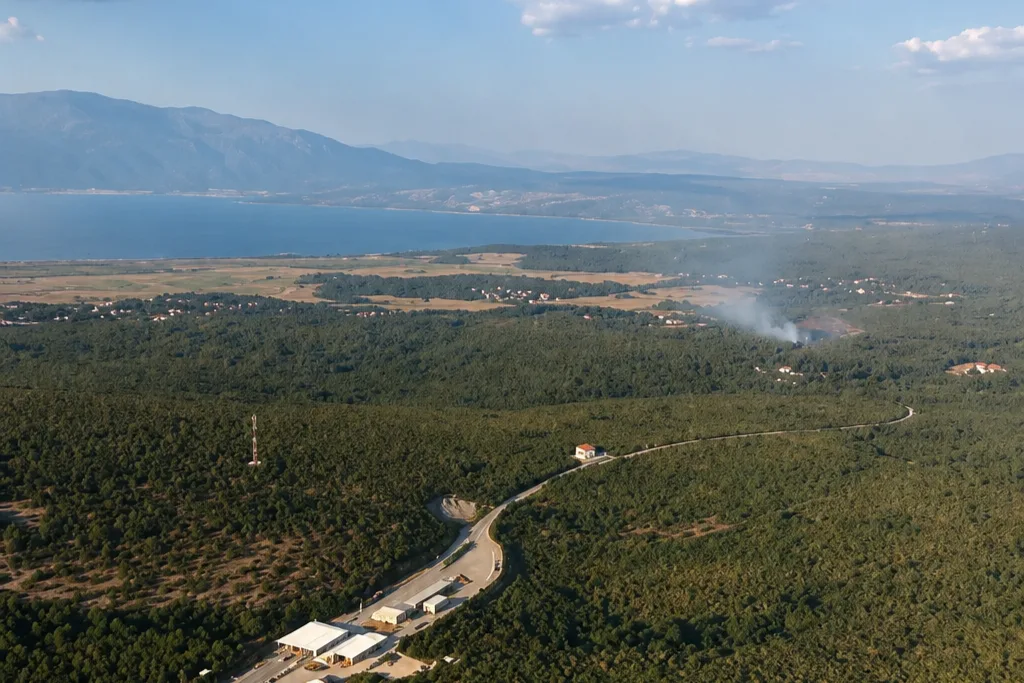 Vlada HBŽ: Ugašen požar na području Prisike