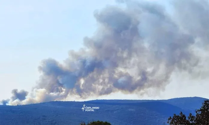 FOTO | Gori Crno brdo – slijedi nam novo višednevno