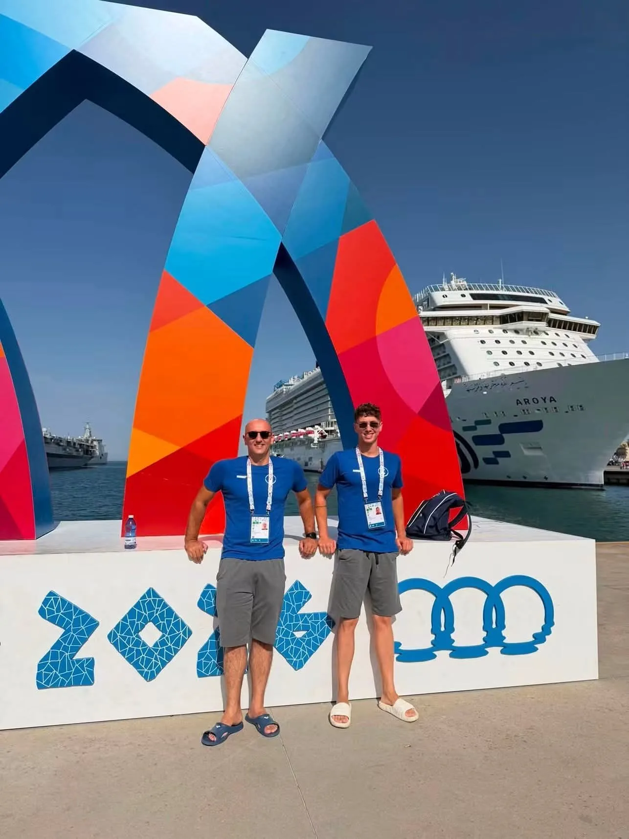 Neumski vaterpolisti Ivo Bačić i Karlo Krmek na Mediteranskim igrama u Italiji: važan trenutak za Neum i vaterpolo u BiH
