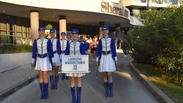 Ljubuške mažoretkinje zablistale u Srebrenom