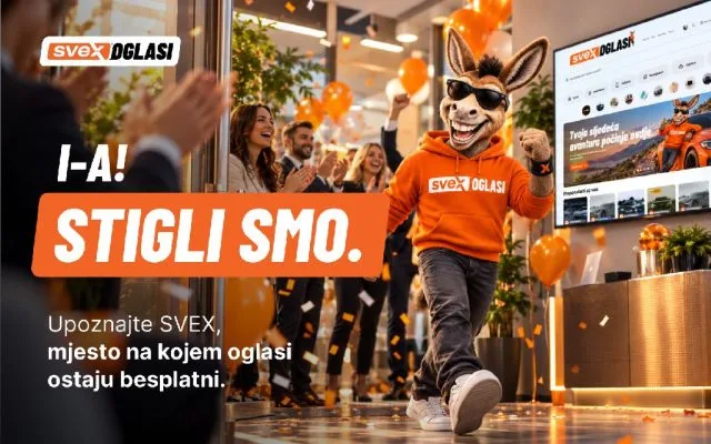 I-A! Stigli smo. Upoznajte SVEX – mjesto na kojem oglasi ostaju besplatni