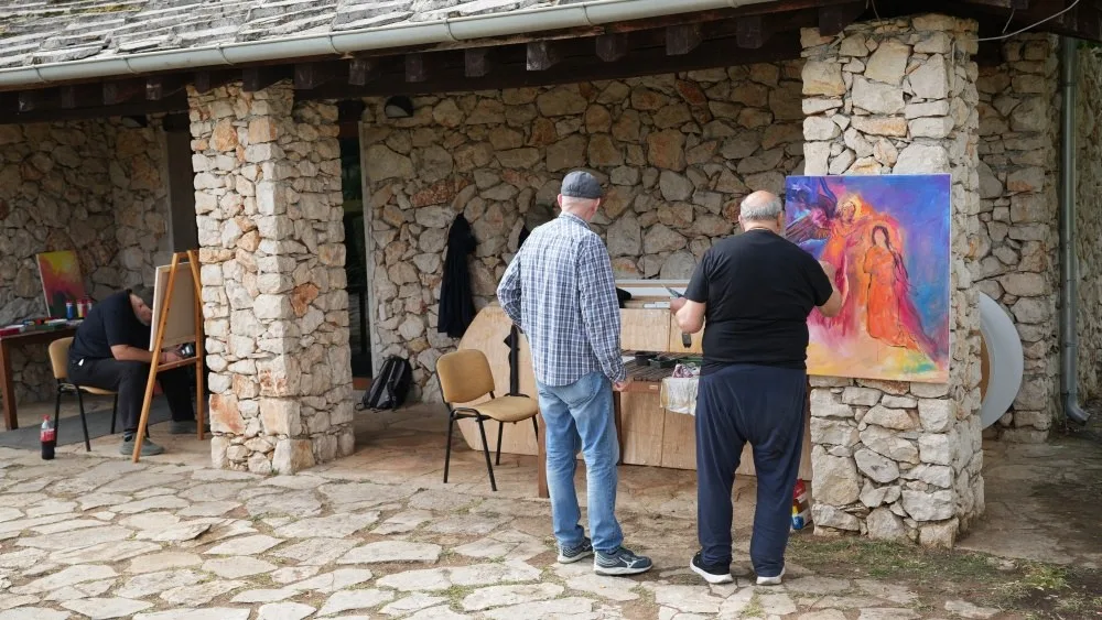 Počeli 23. Didakovi dani, više od trideset umjetnika sudjeluje u radu likovne kolonije