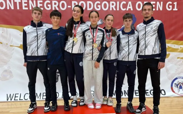 Podgorica Open G1/E1 – dva zlata i srebro za MAGONE LIVNO
