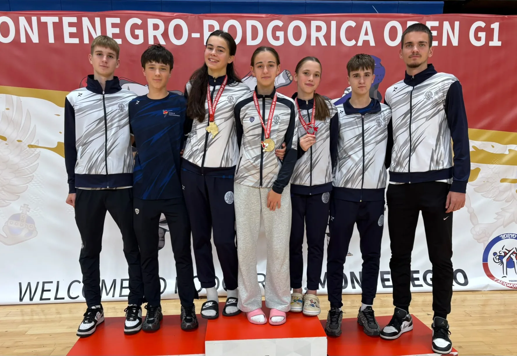 Podgorica Open G1/E1 – dva zlata i srebro za MAGONE LIVNO