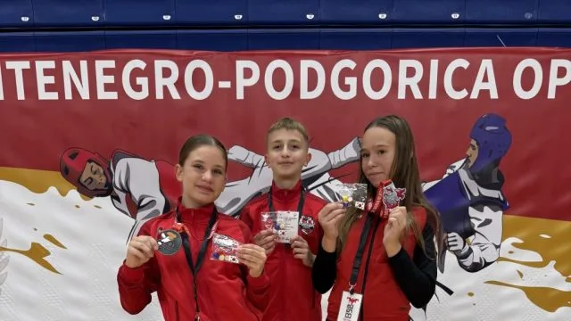 Anđa Tomić i Mija Begić srebrne na međunarodnom turniru u Podgorici