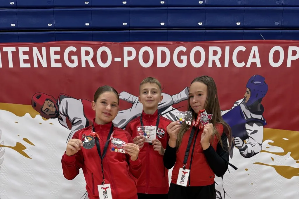 Anđa Tomić i Mija Begić srebrne na međunarodnom turniru u Podgorici