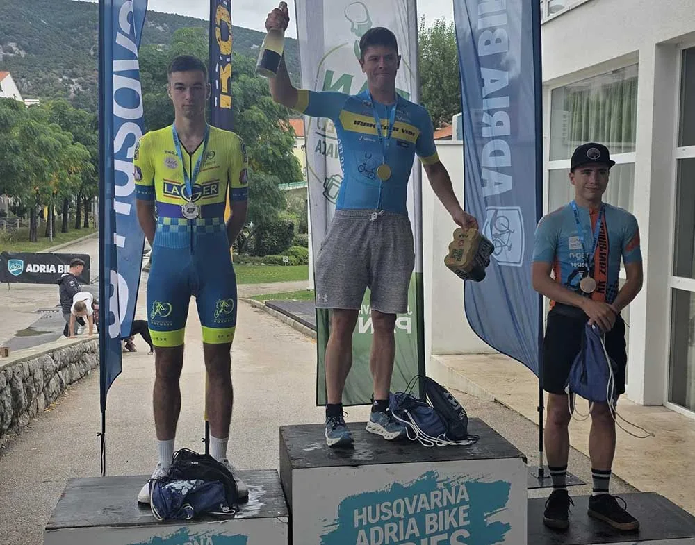 Srebro za posuškog biciklista Ivana Soldu na Krku: Svladao i slovenskog prvaka