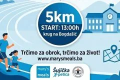 Uskoro humanitarna utrka 1. Šujička petica: Prikupljena sredstva namijenjena za Marijine obroke