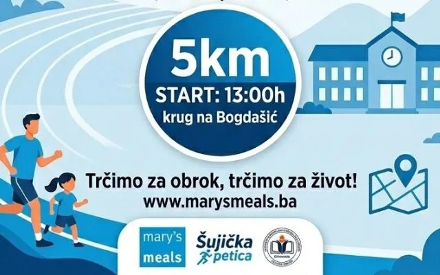 Uskoro humanitarna utrka 1. Šujička petica: Prikupljena sredstva namijenjena za Marijine obroke