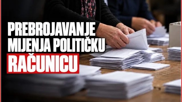 NOVE INFORMACIJE: HDZ BiH blizu osmog mandata, srpska lista samo devet glasova iznad izbornog praga