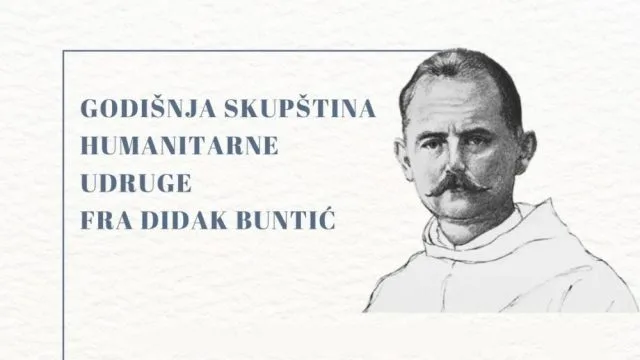 U petak Godišnja skupština HU fra Didak Buntić