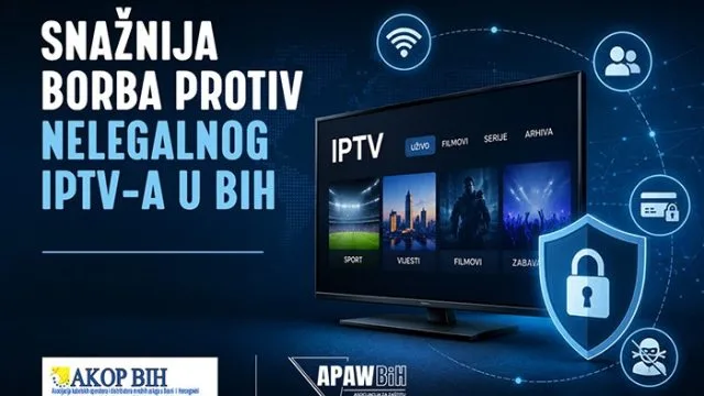 AKOP BiH i APAW BiH pokreću efikasniju borbu protiv oglašavanja nelegalnog IPTV-a