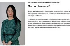 Čapljinka Martina Jovanović preuzela funkciju od dopremijera i ministra razvoja, poduzetništva i obrta