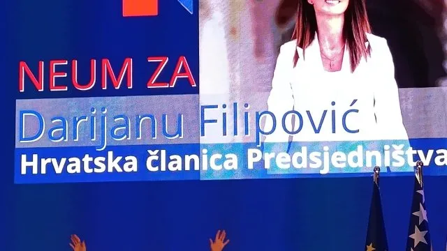 Hrvatski narod u BiH napokon ima svog predstavnika: Darijana Filipović odnijela pobjedu za hrvatskog člana predsjedništva BiH