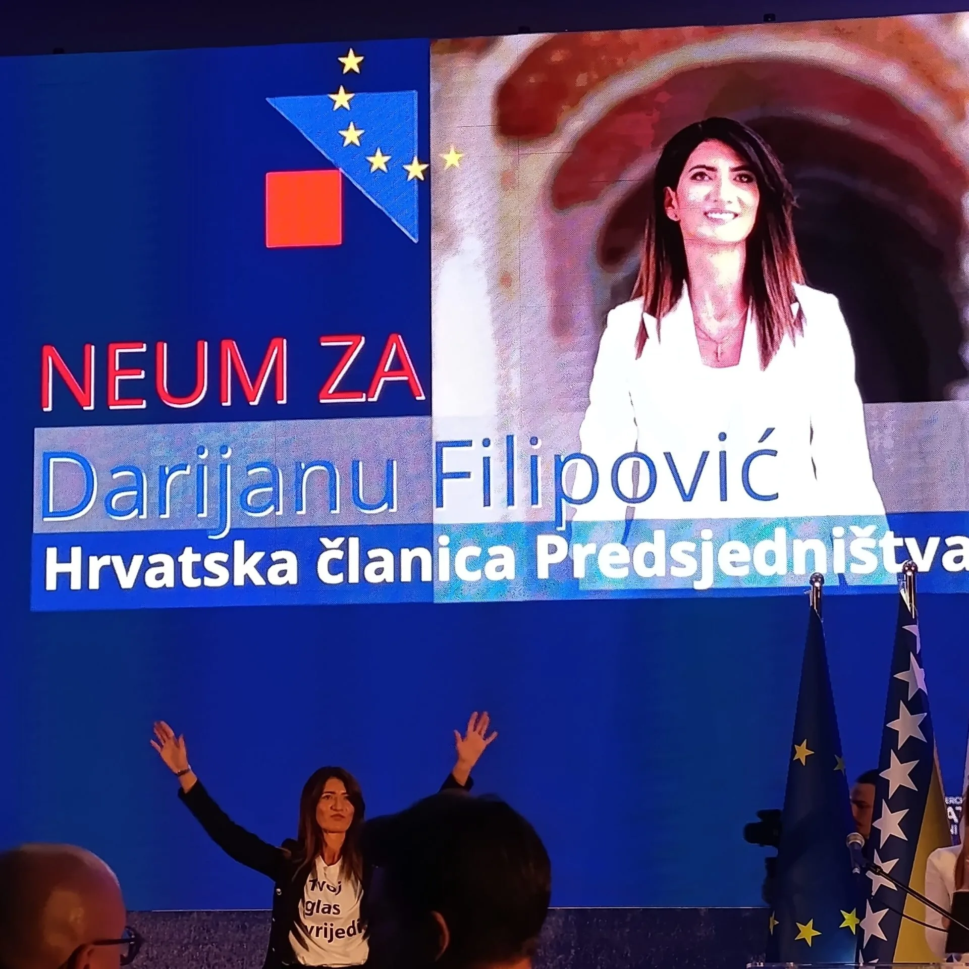 Hrvatski narod u BiH napokon ima svog predstavnika: Darijana Filipović odnijela pobjedu za hrvatskog člana predsjedništva BiH