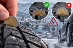 Kovanicom od 2 KM provjerite jesu li vam gume za bacanje