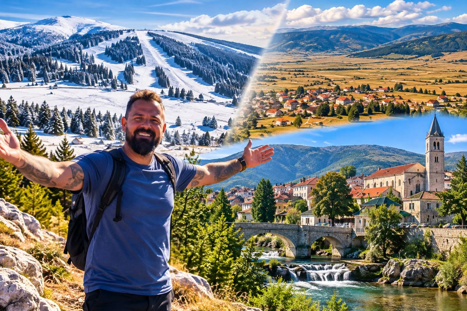 Kristijan Iličić oduševljen Kupresom, posjetio i Livno: ‘Ponekad ne treba ići daleko da bi se pronašao komadić raja’