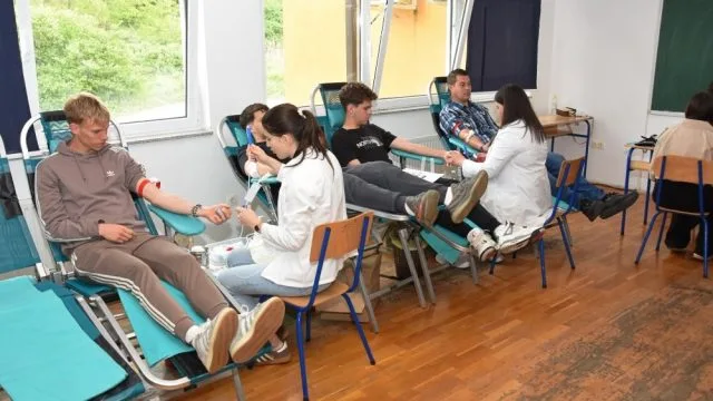 Najava: Akcija dobrovoljnog darivanja krvi u SŠ dr. fra Slavka Barbarića Čitluk
