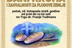 Najava: “Dani kruha i zahvalnosti za plodove zemlje”