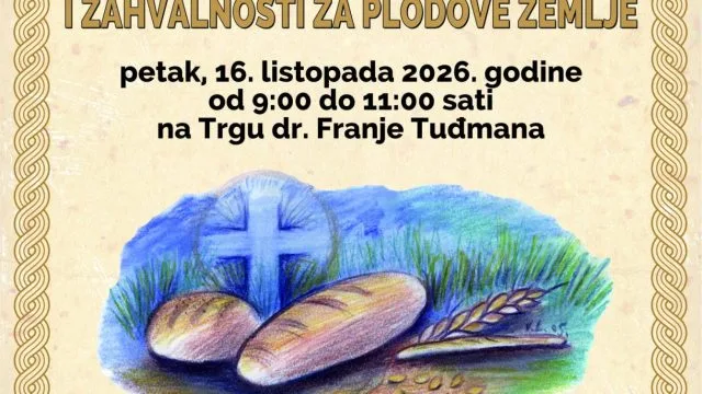 Najava: “Dani kruha i zahvalnosti za plodove zemlje”