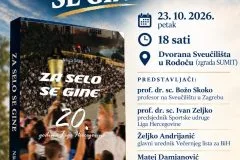 Najava: Predstavljanje monografije „Za selo se gine” autora Nikice Šiljega