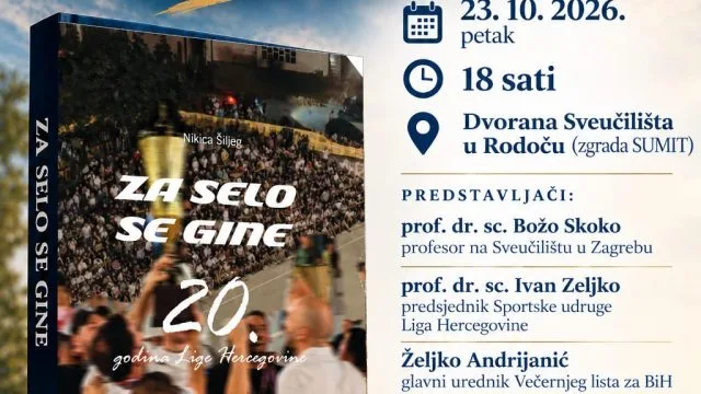 Najava: Predstavljanje monografije „Za selo se gine” autora Nikice Šiljega