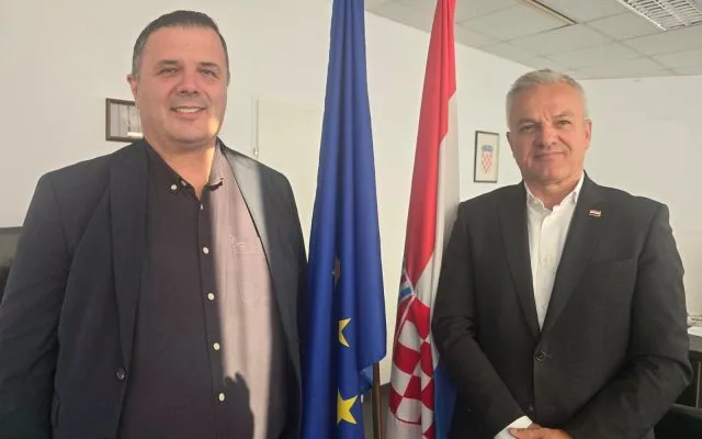 Nastavak snažne potpore: Državni tajnik Zvonko Milas održao sastanak s načelnikom Općine Neum Draganom Jurkovićem