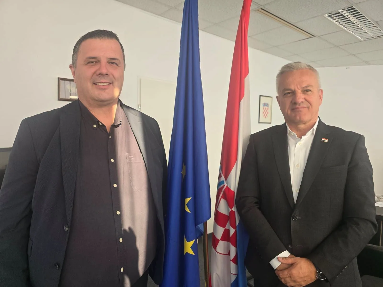 Nastavak snažne potpore: Državni tajnik Zvonko Milas održao sastanak s načelnikom Općine Neum Draganom Jurkovićem