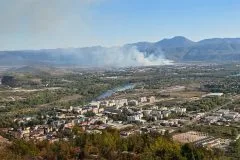 Opet gori kod Čapljine: Veliki stup dima iznad juga grada, požarima kao da nema kraja