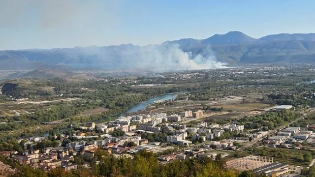 Opet gori kod Čapljine: Veliki stup dima iznad juga grada, požarima kao da nema kraja