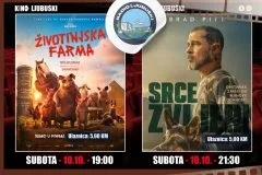 Ove subote u kinu: Životinjska farma i Srce zvijeri s Bradom Pittom