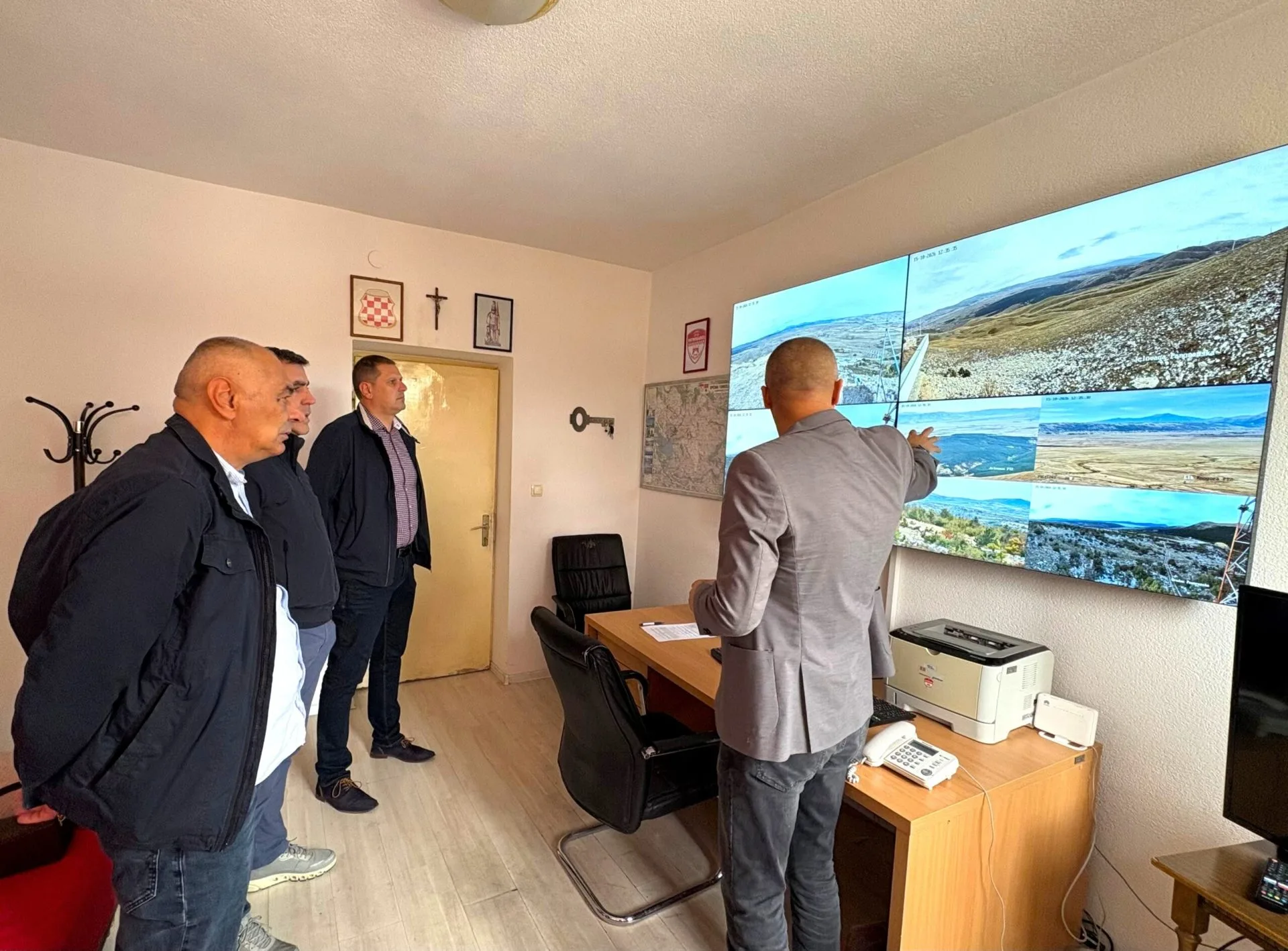 USPOSTAVLJEN SUSTAV VIDEONADZORA ZA RANO OTKRIVANJE POŽARA U OPĆINI TOMISLAVGRAD