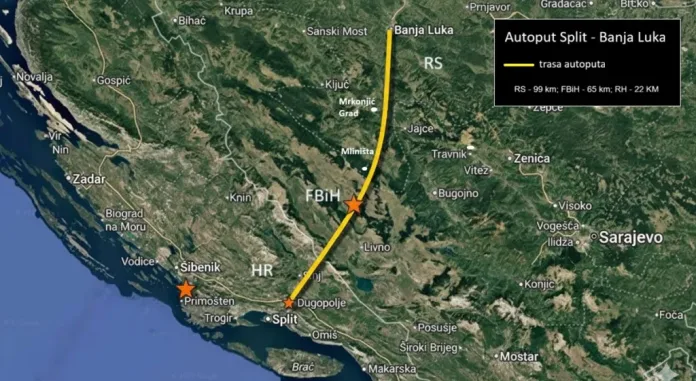Veliki korak ka autoputu Banja Luka – Livno – Split: